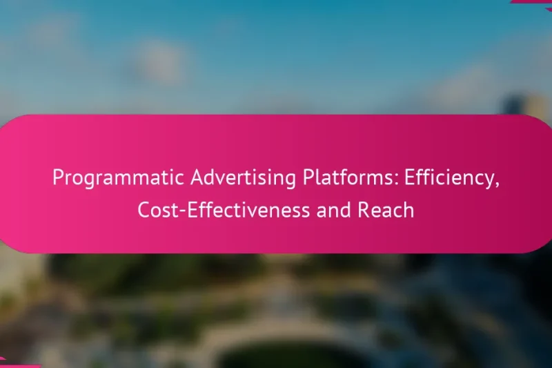 Программные рекламные платформы: эффективность, рентабельность и охват
